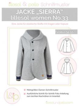 Papierschnittmuster - Jacke Sierra No. 33 - Damen- Lillesol & Pelle